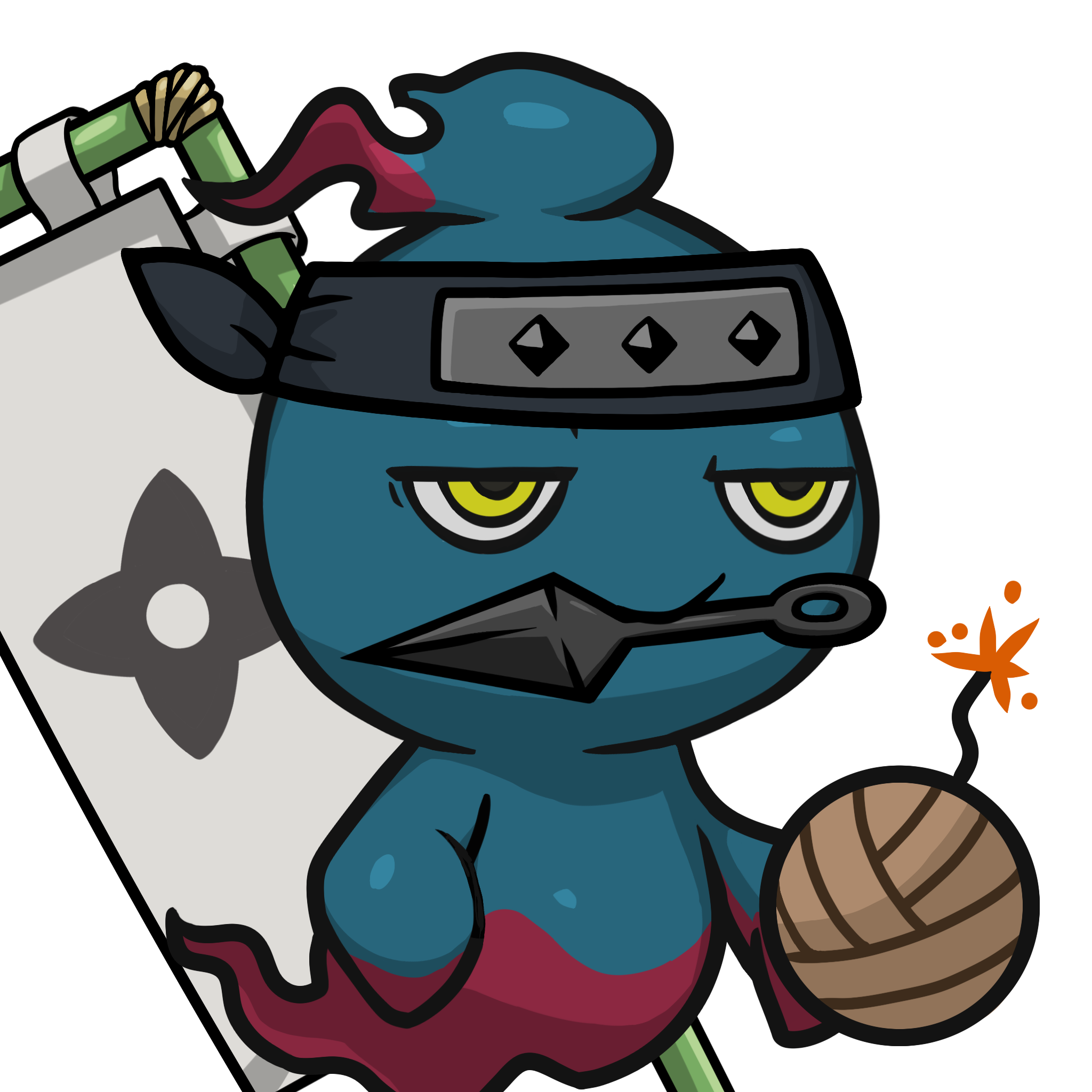 Mitama-Darkblue(kunai) #01238