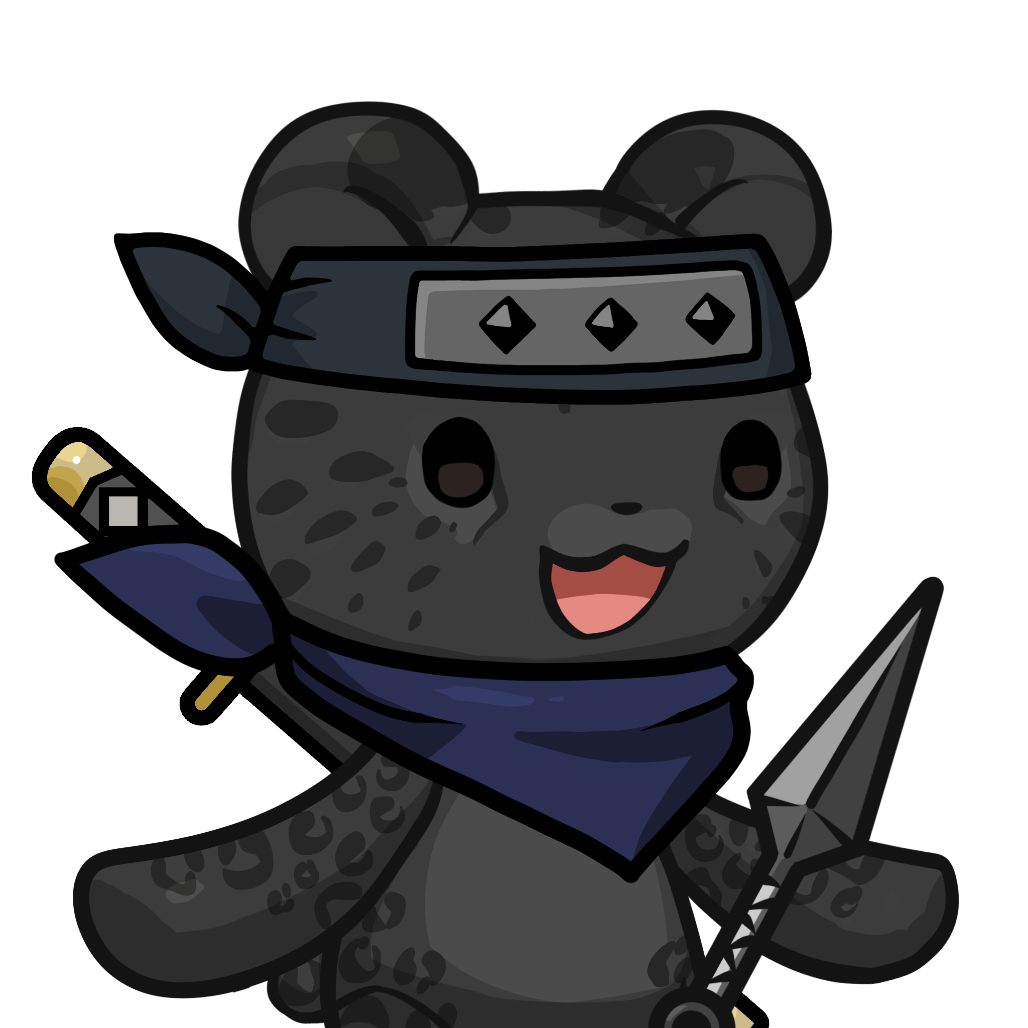 Leelee-Black leopard #14843