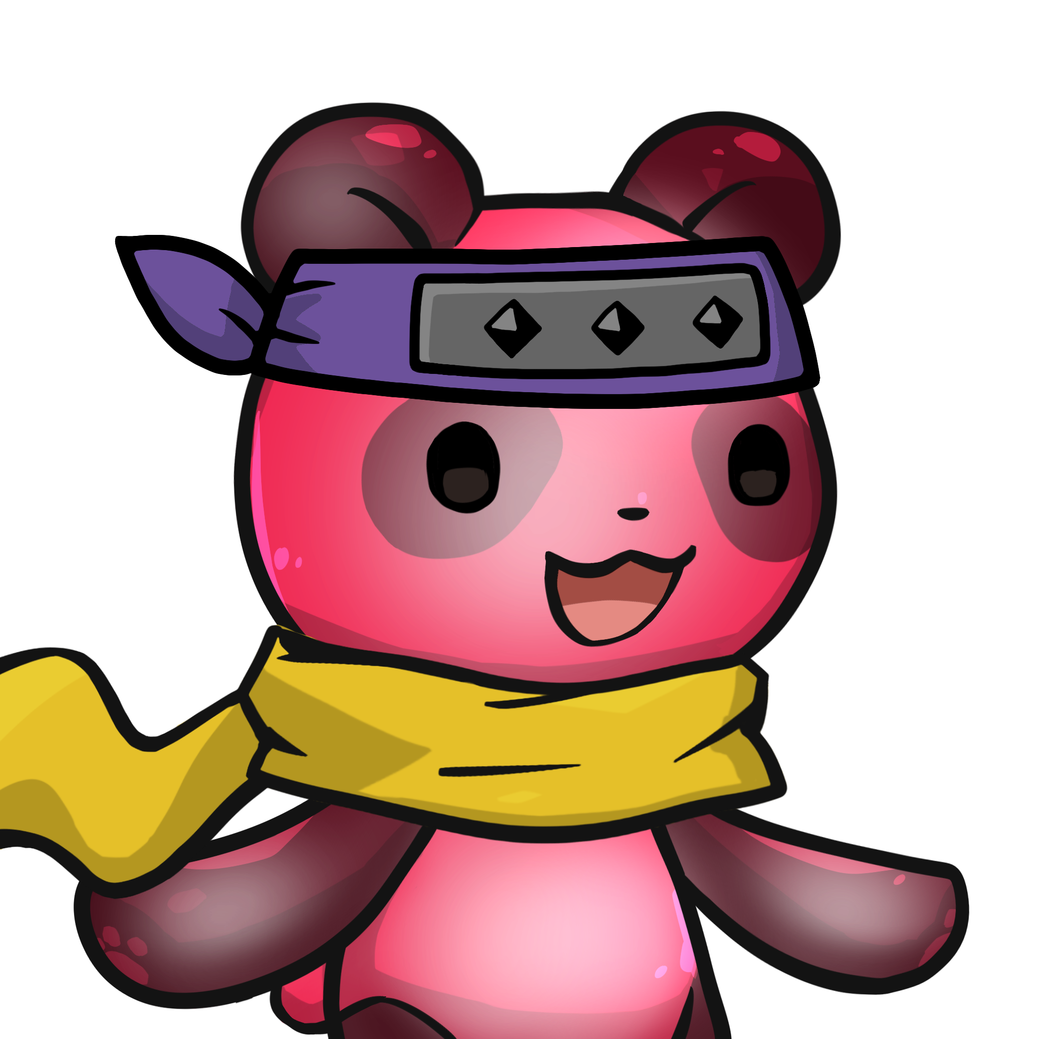 Leelee-Gummypanda-strawberry #15164