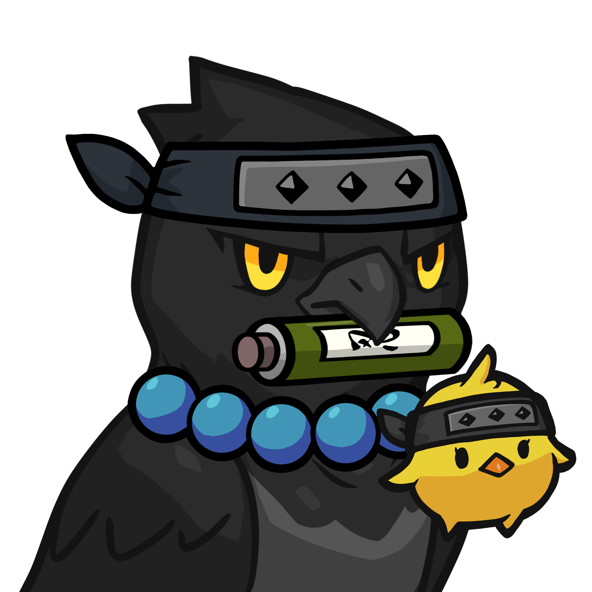 Narukami-Crow(scroll) #15310