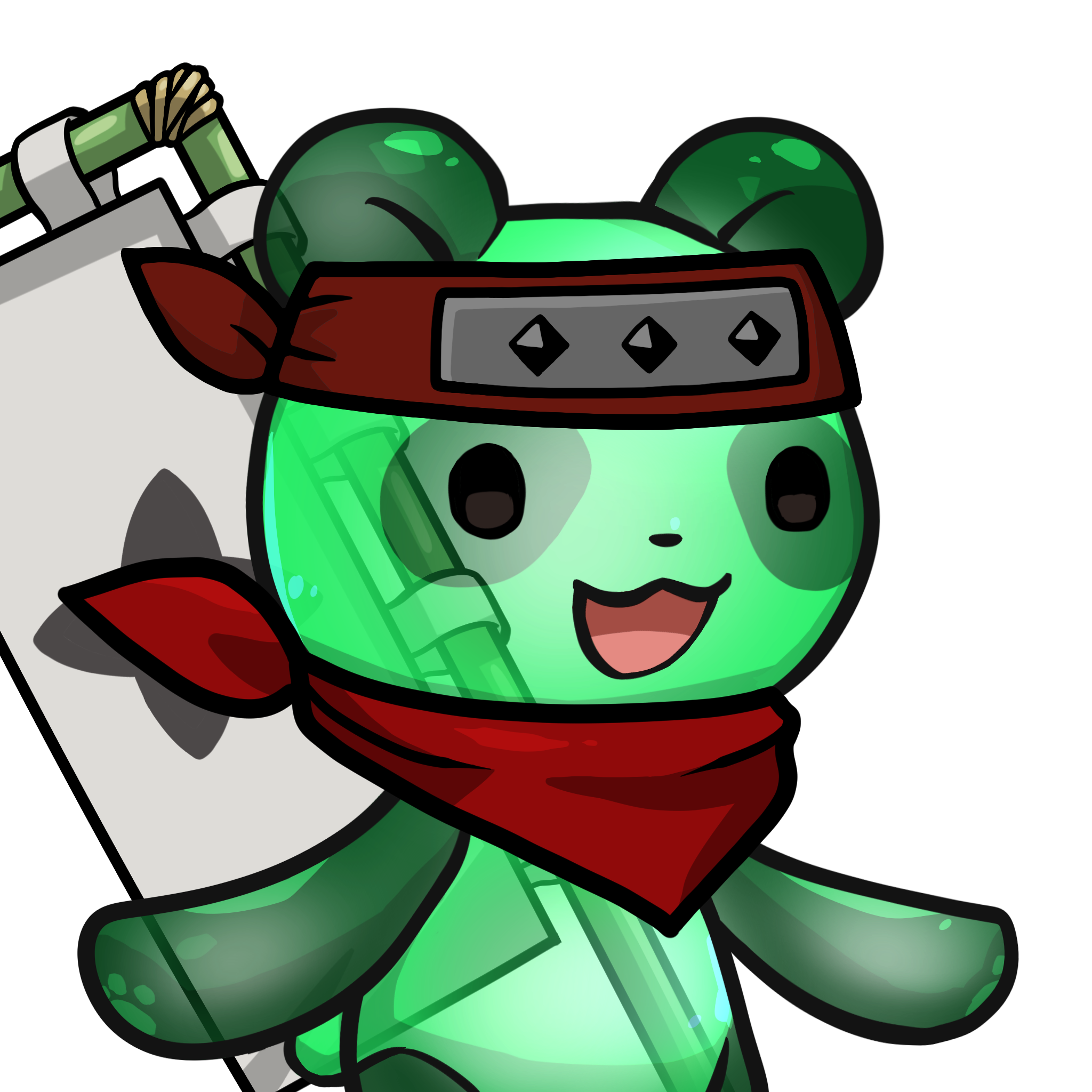 Leelee-Gummypanda-melon #01590