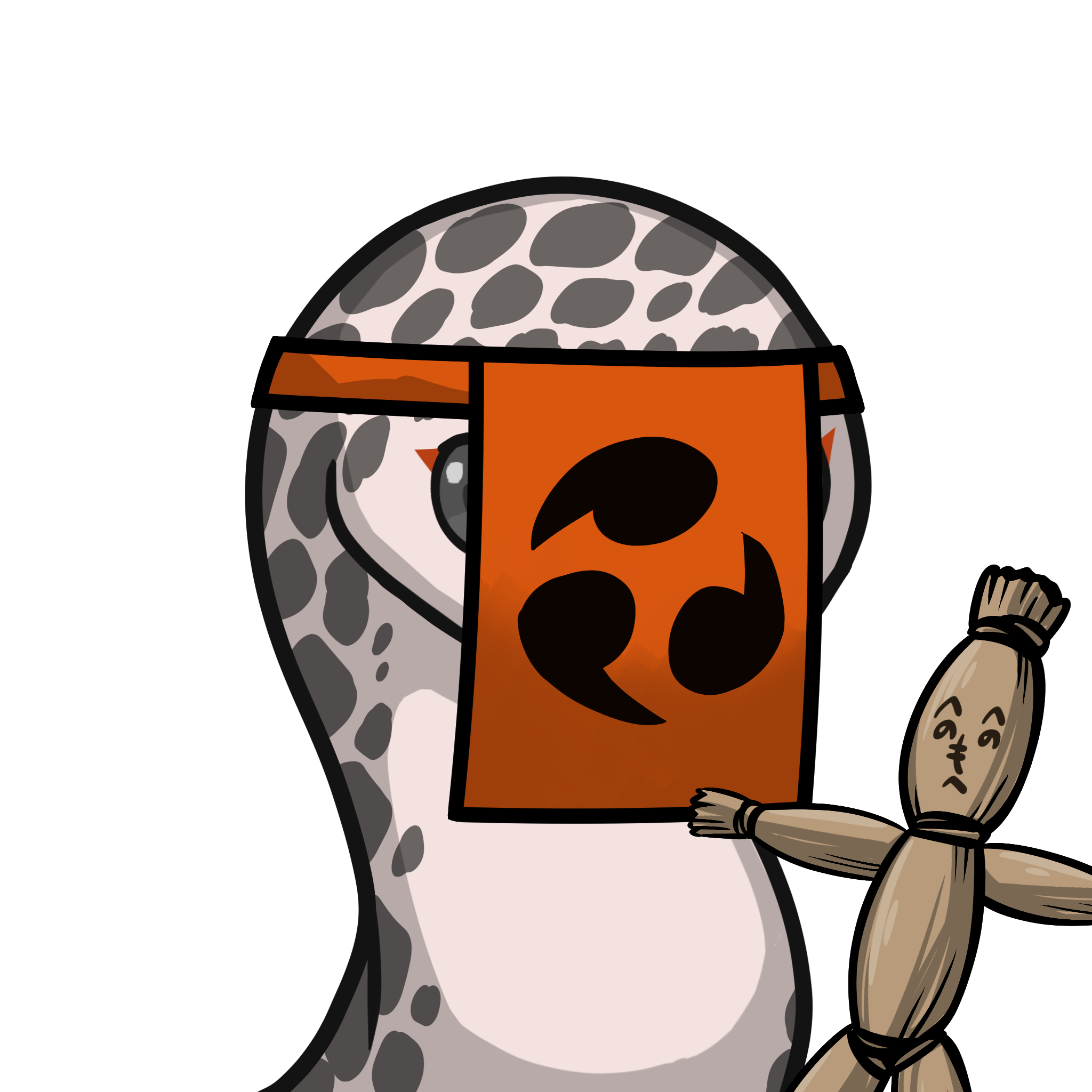 Orochi-Leopard lizard01 #18270
