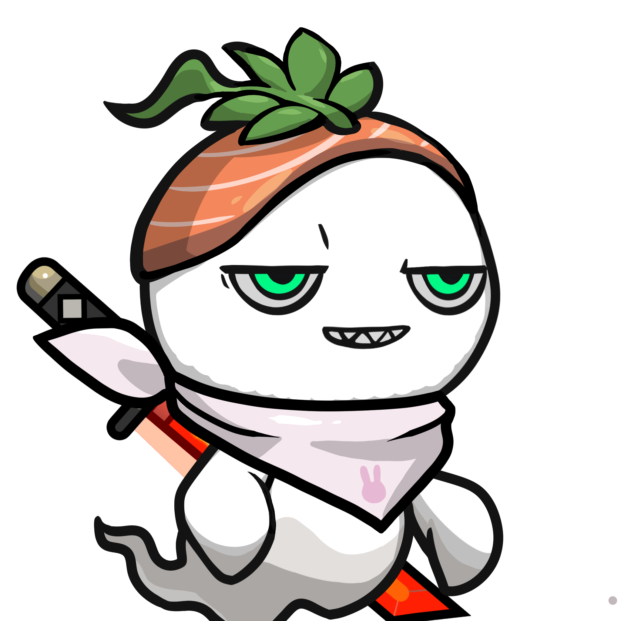 Mitama-Sushi salmon #19059