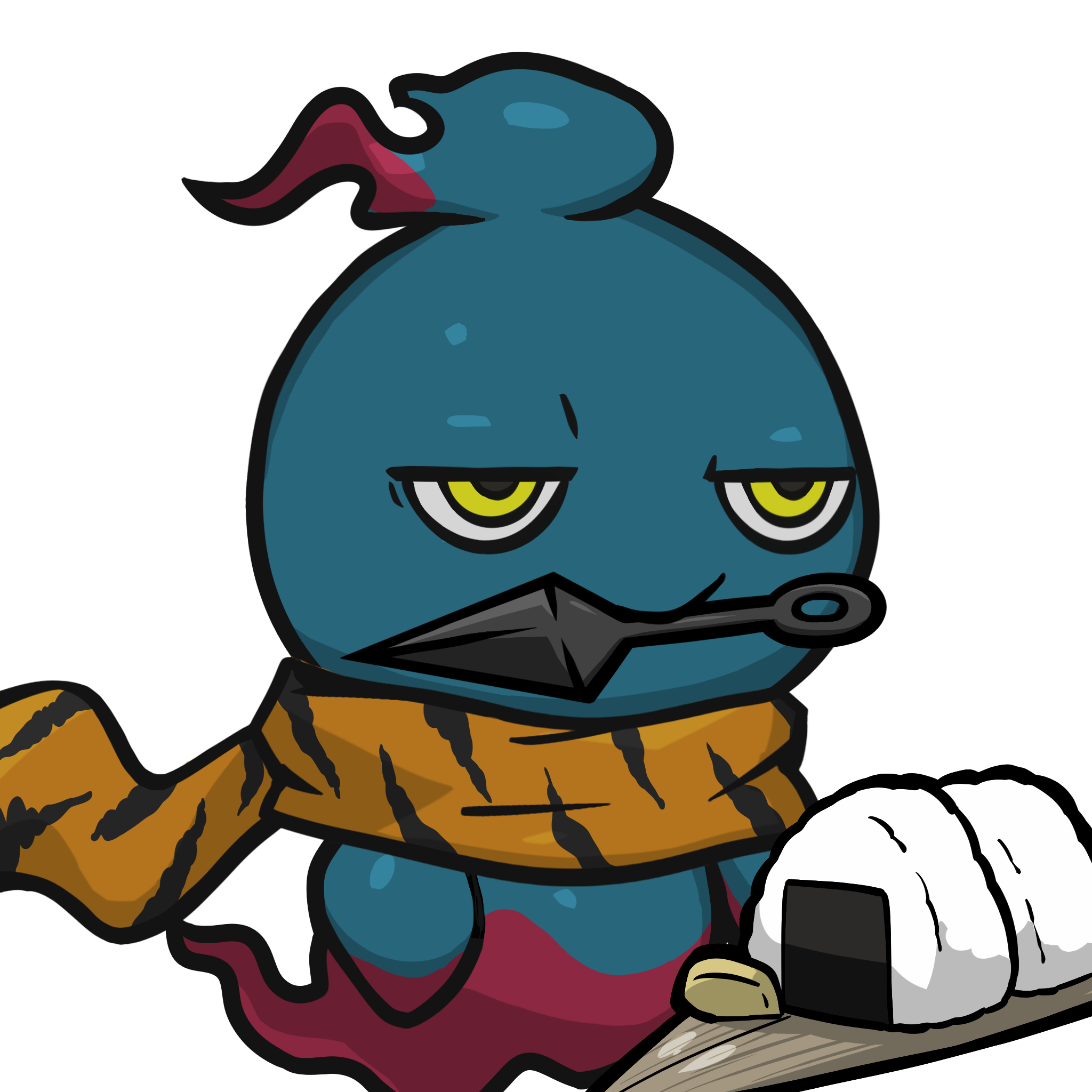 Mitama-Darkblue(kunai) #02041