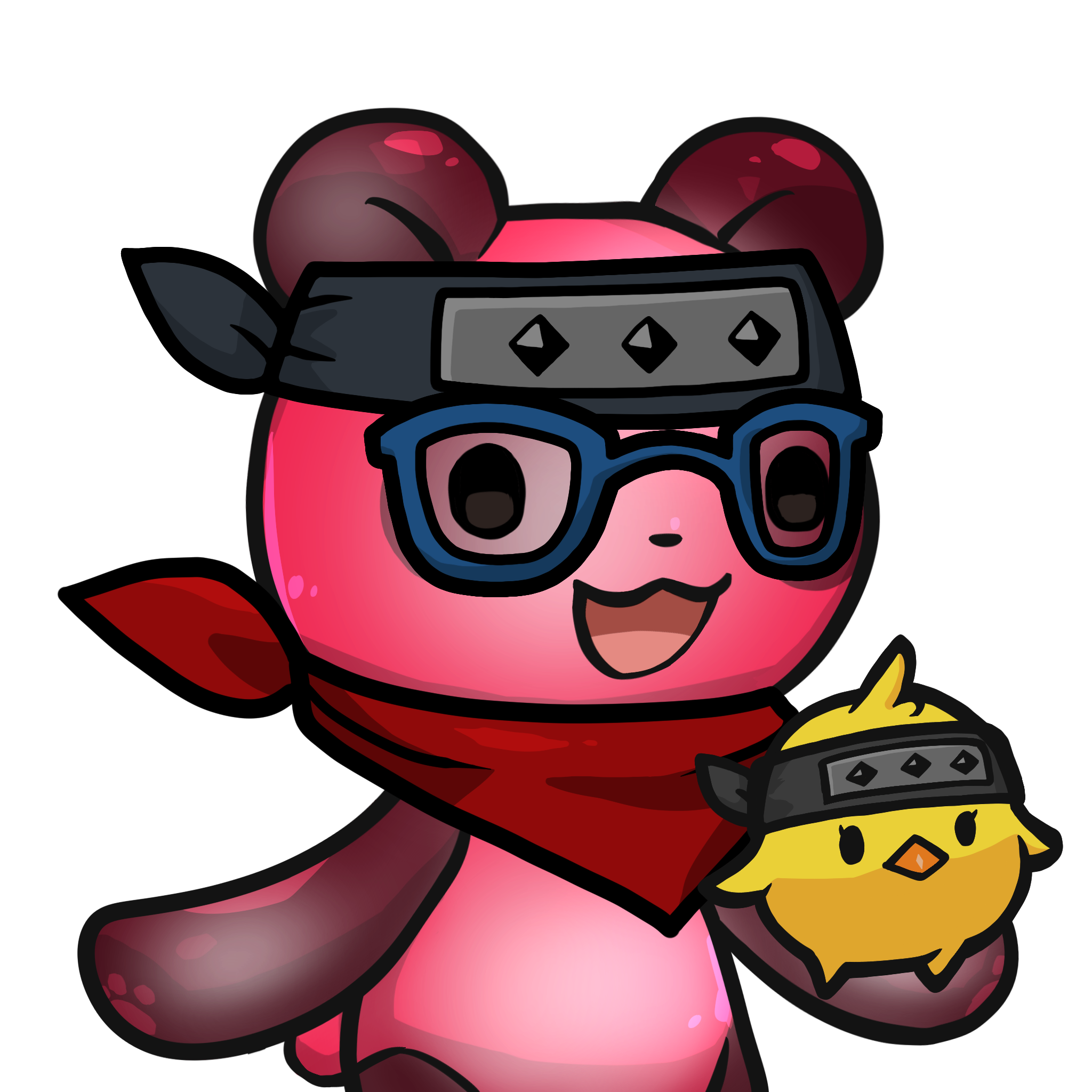 Leelee-Gummypanda-strawberry #02214