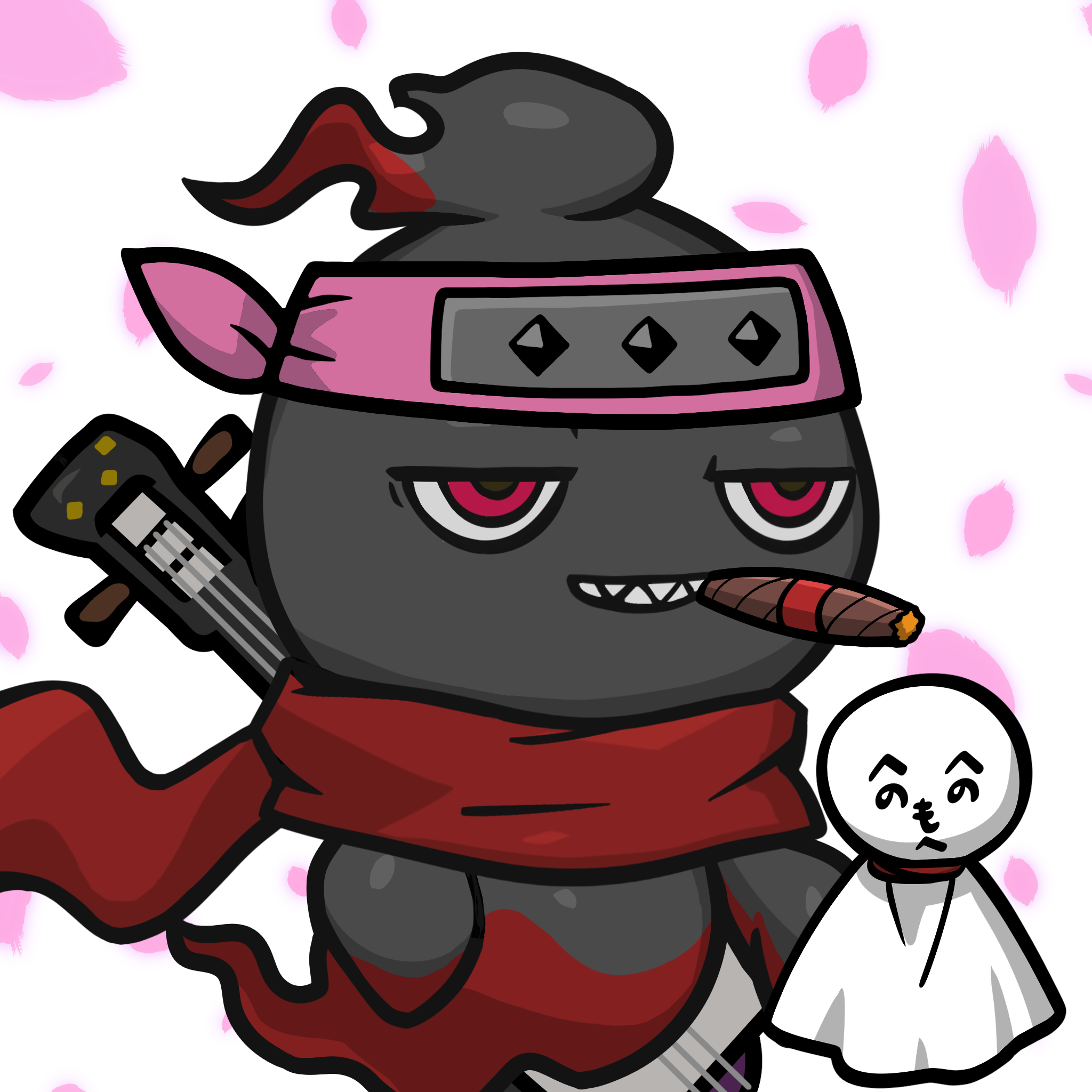 Mitama-Black_Red(cigar) #22221