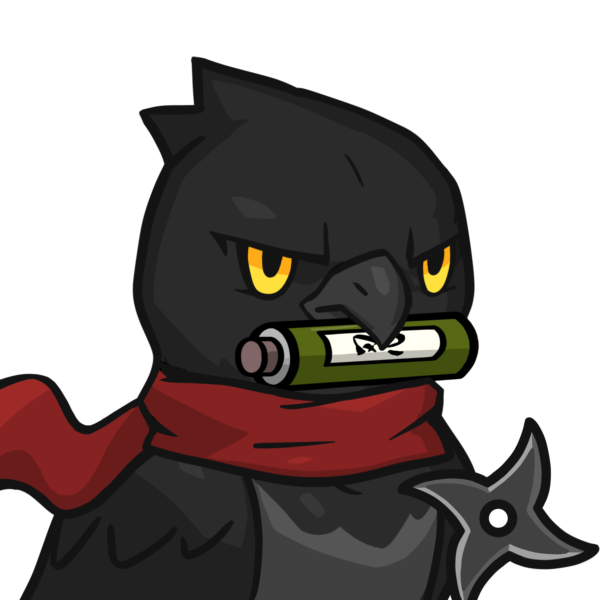 Narukami-Crow(scroll) #02426