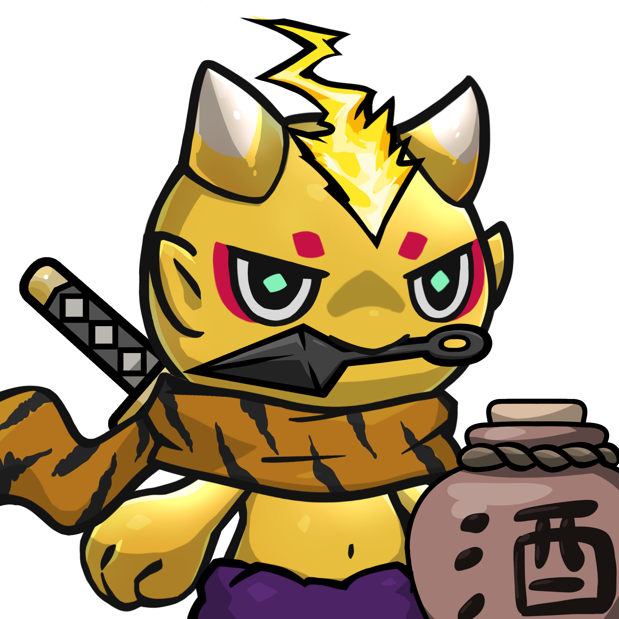 Yama-Gold(kunai) #25429