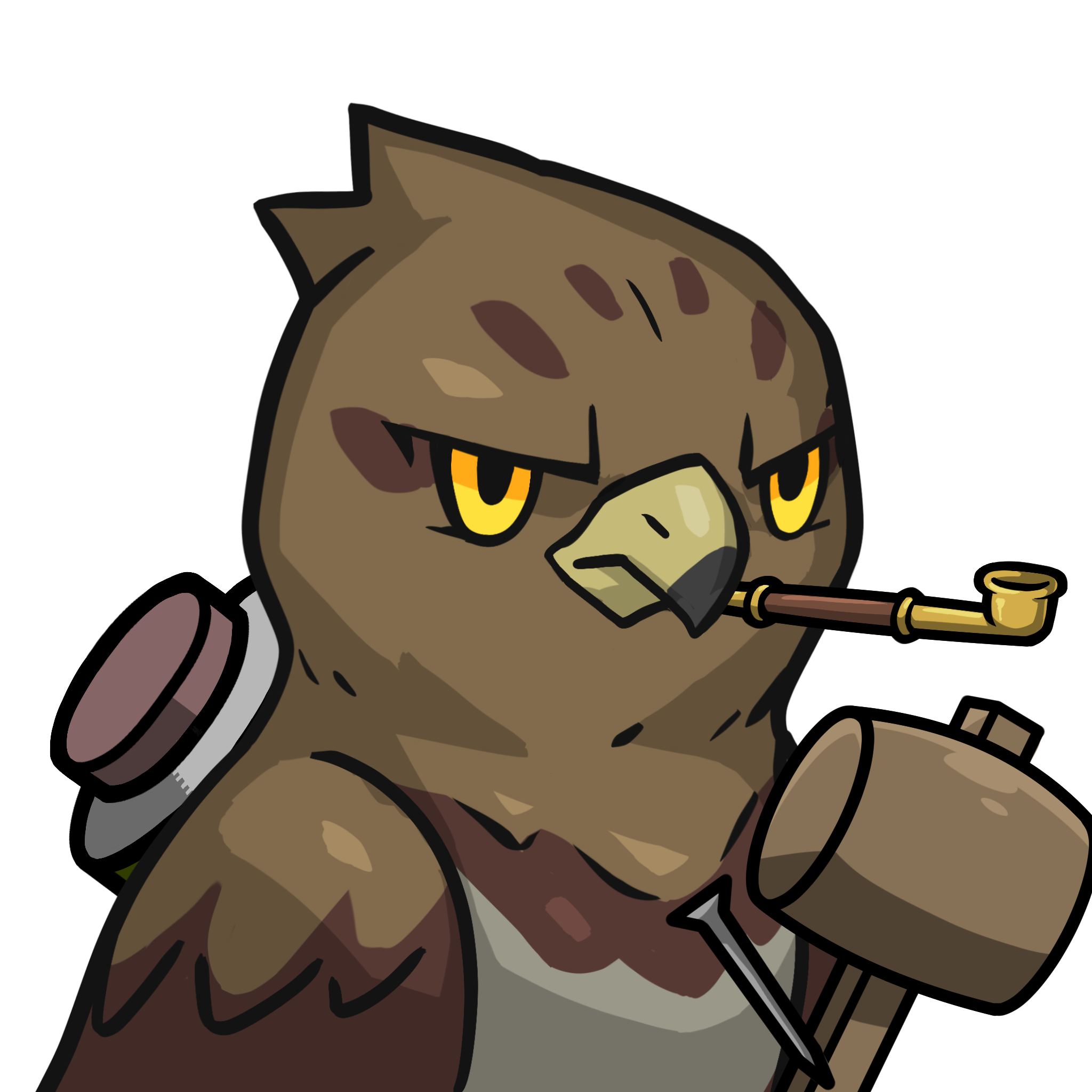 Narukami-Light brown(pipe) #02655