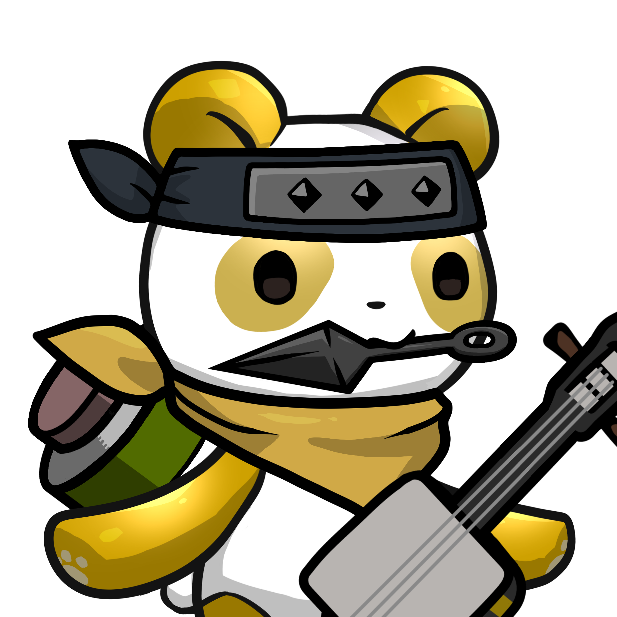 Leelee-Gold01(kunai) #03080