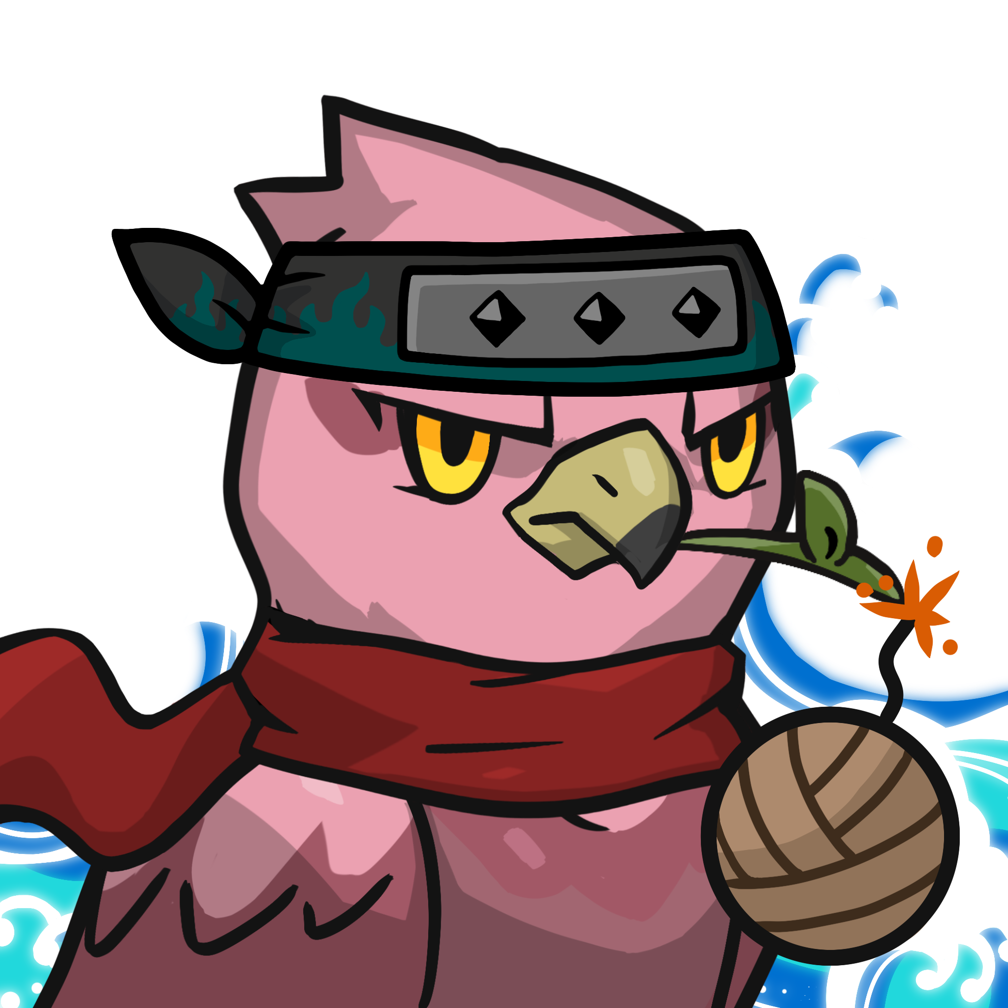 Narukami-Pink(leaf) #04116