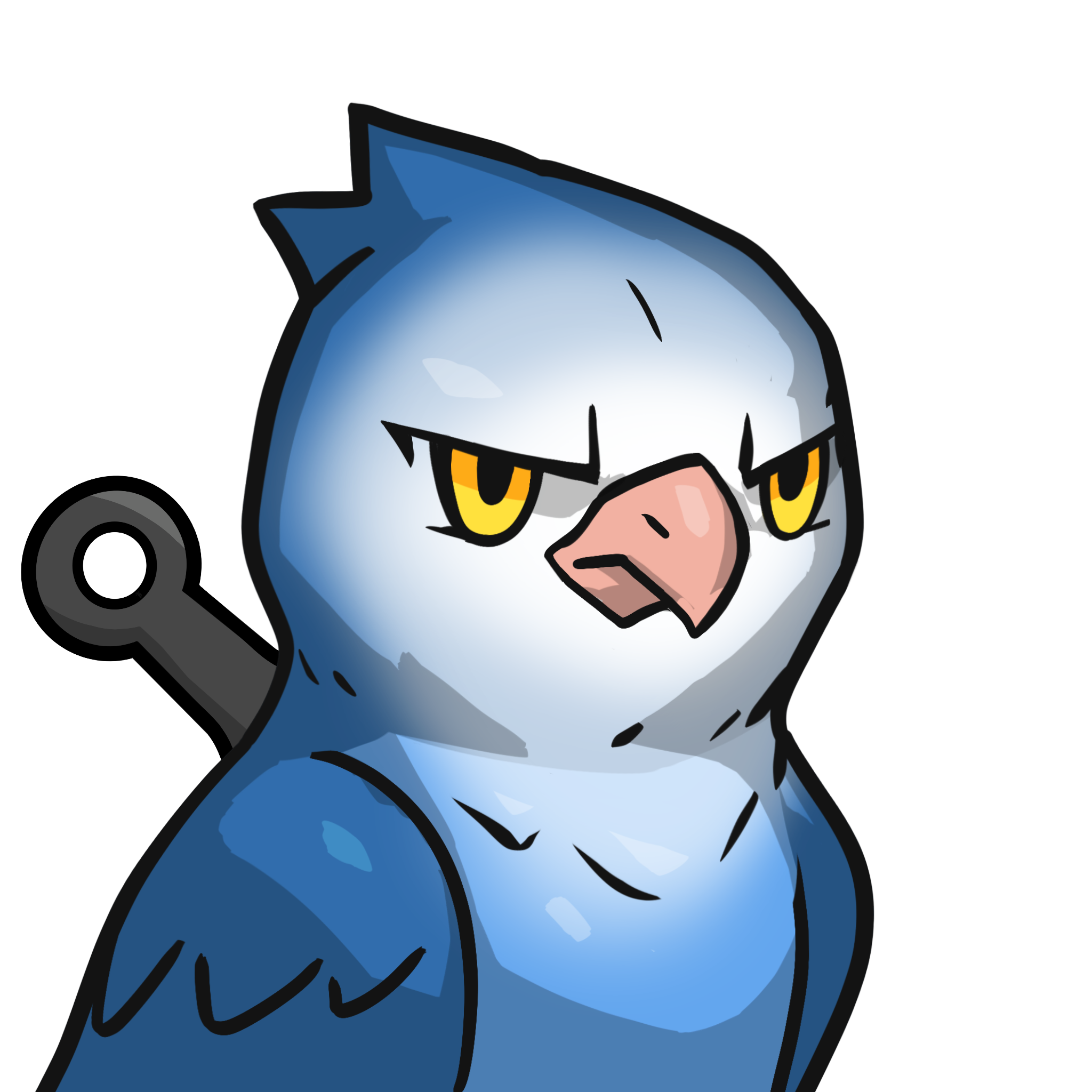 Narukami-Rosy-faced lovebird(blue) #04282