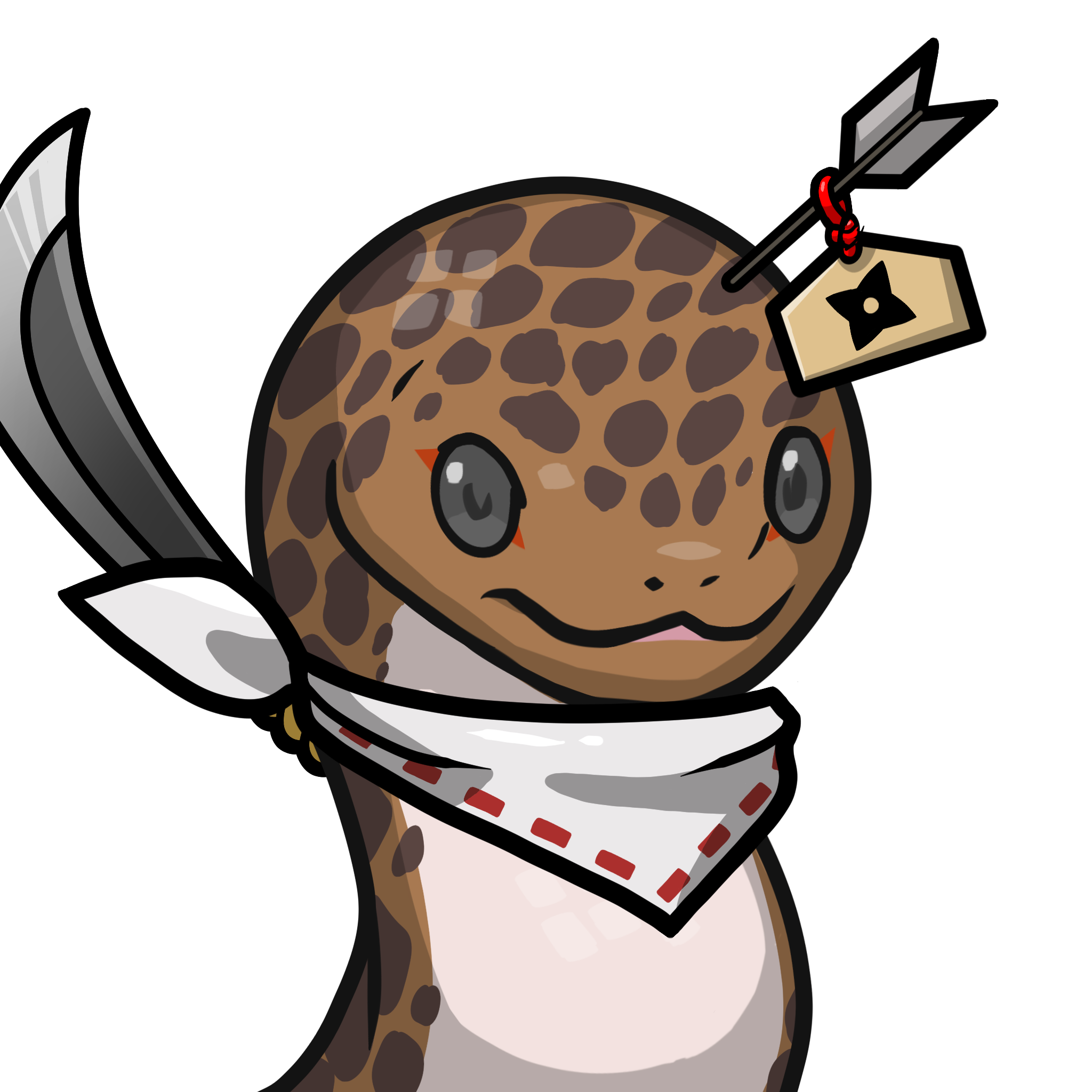 Orochi-Leopard lizard02 #04315