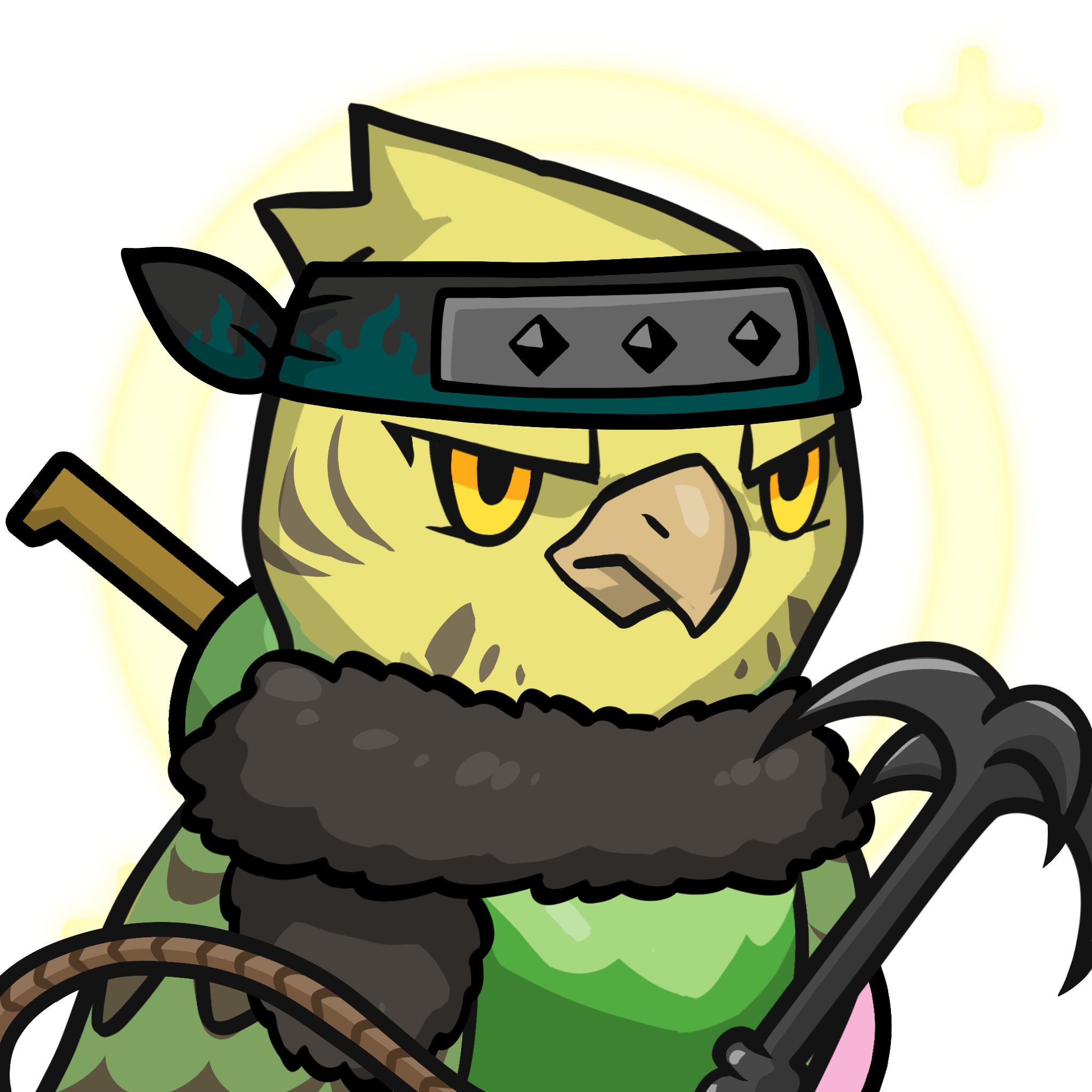 Narukami-Yellow budgie #04363