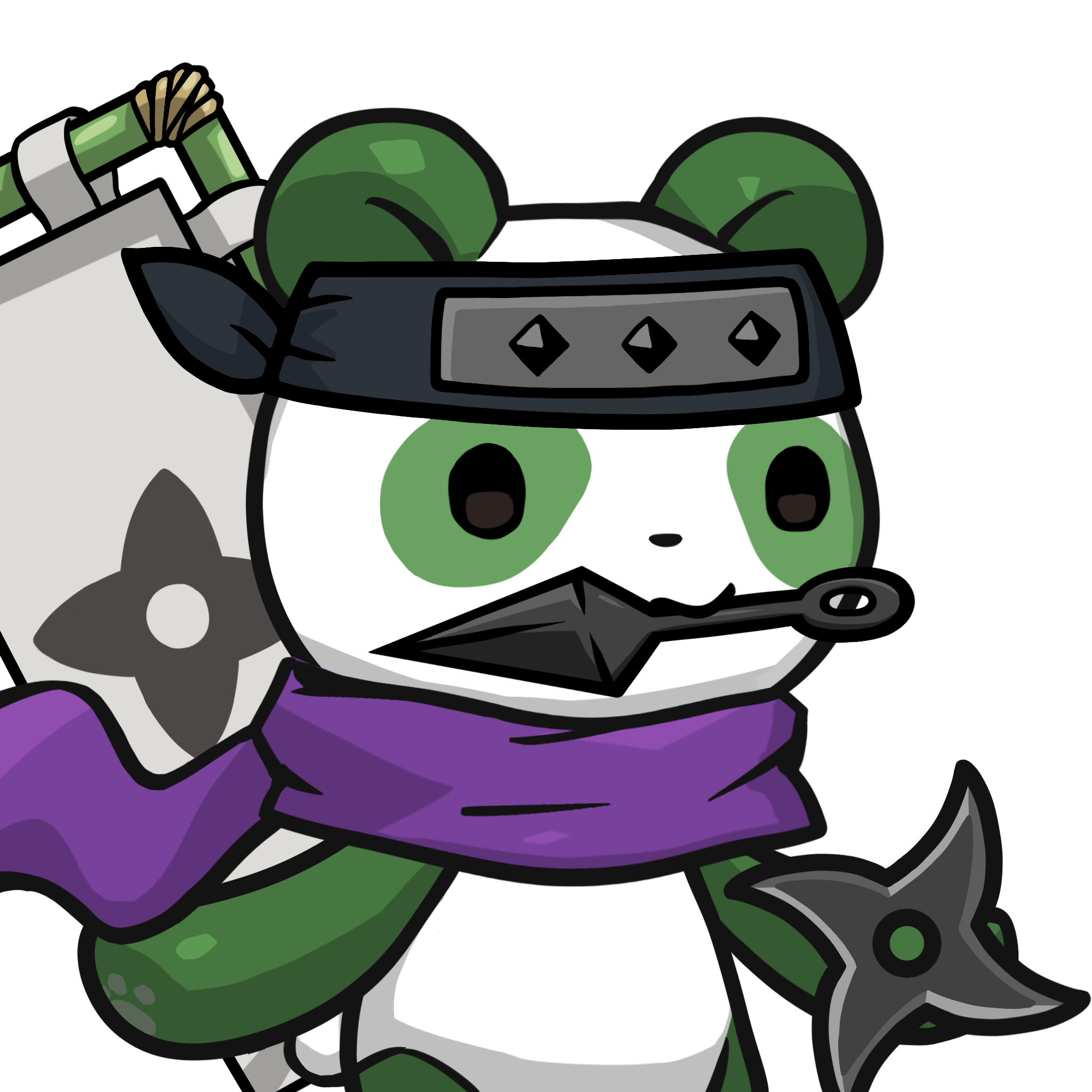 Leelee-Green(kunai) #05342