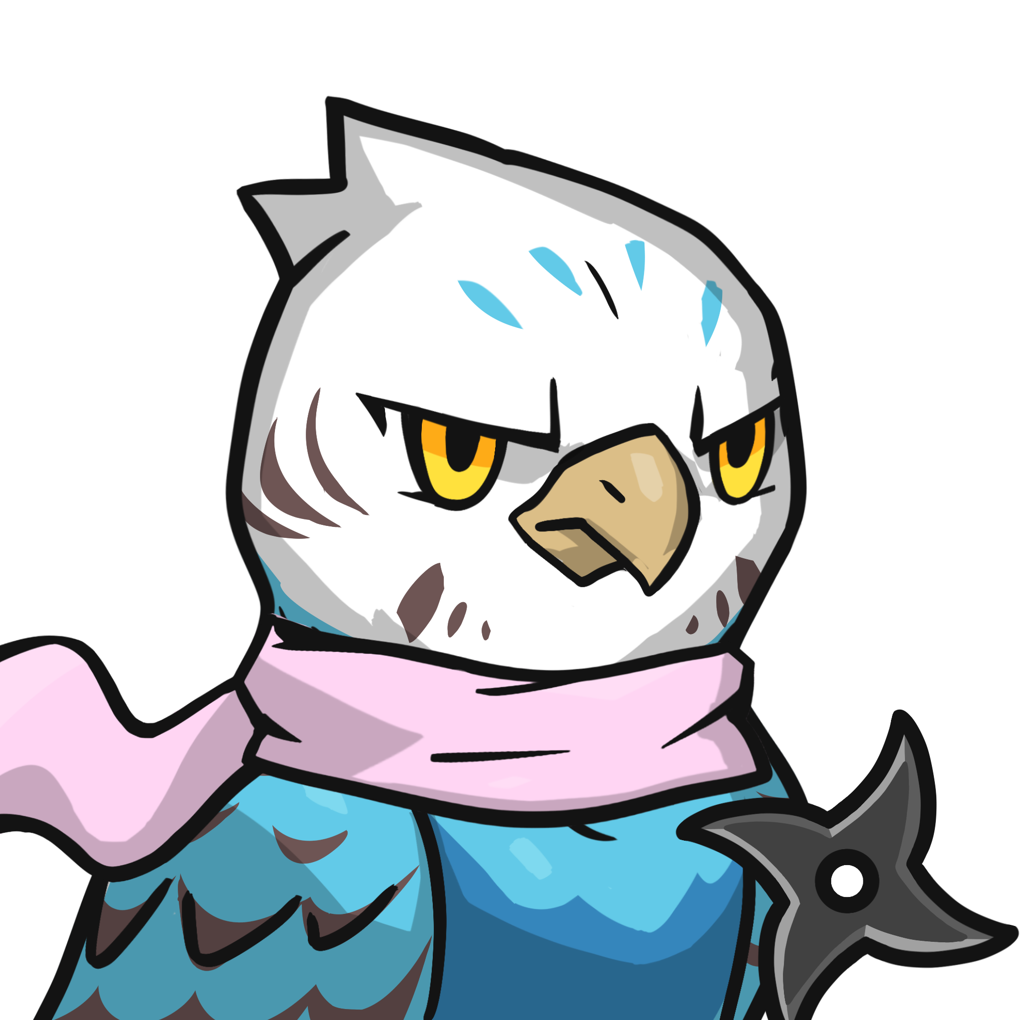 Narukami-Blue budgie #05379