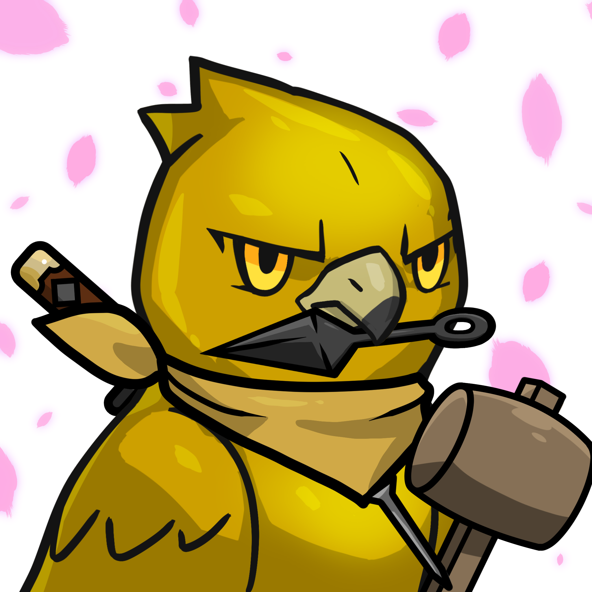 Narukami-Gold(kunai) #05563