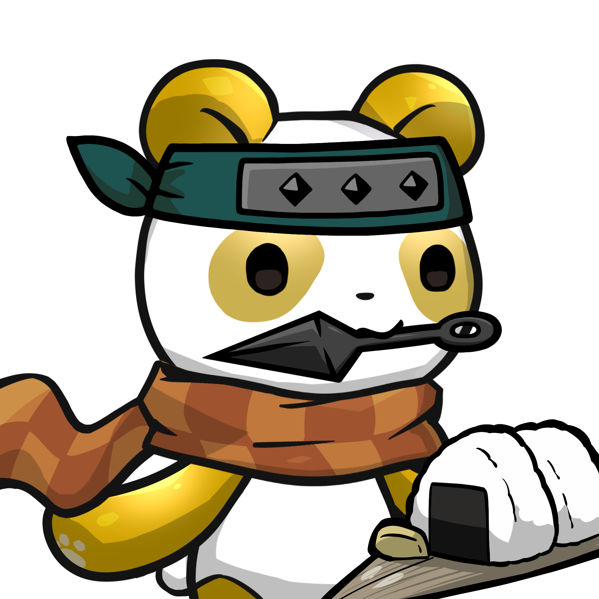 Leelee-Gold01(kunai) #06359