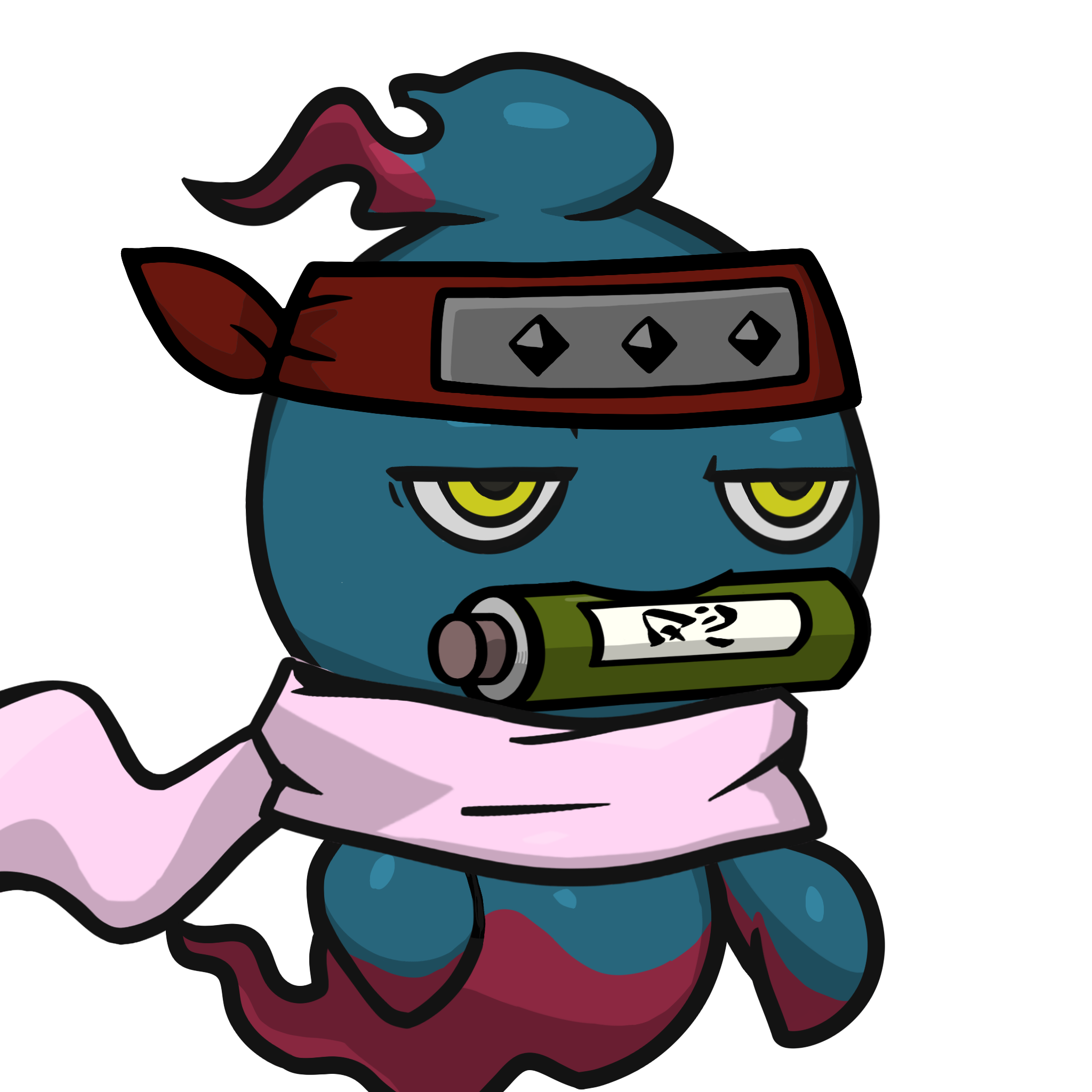 Mitama-Darkblue(scroll) #07662