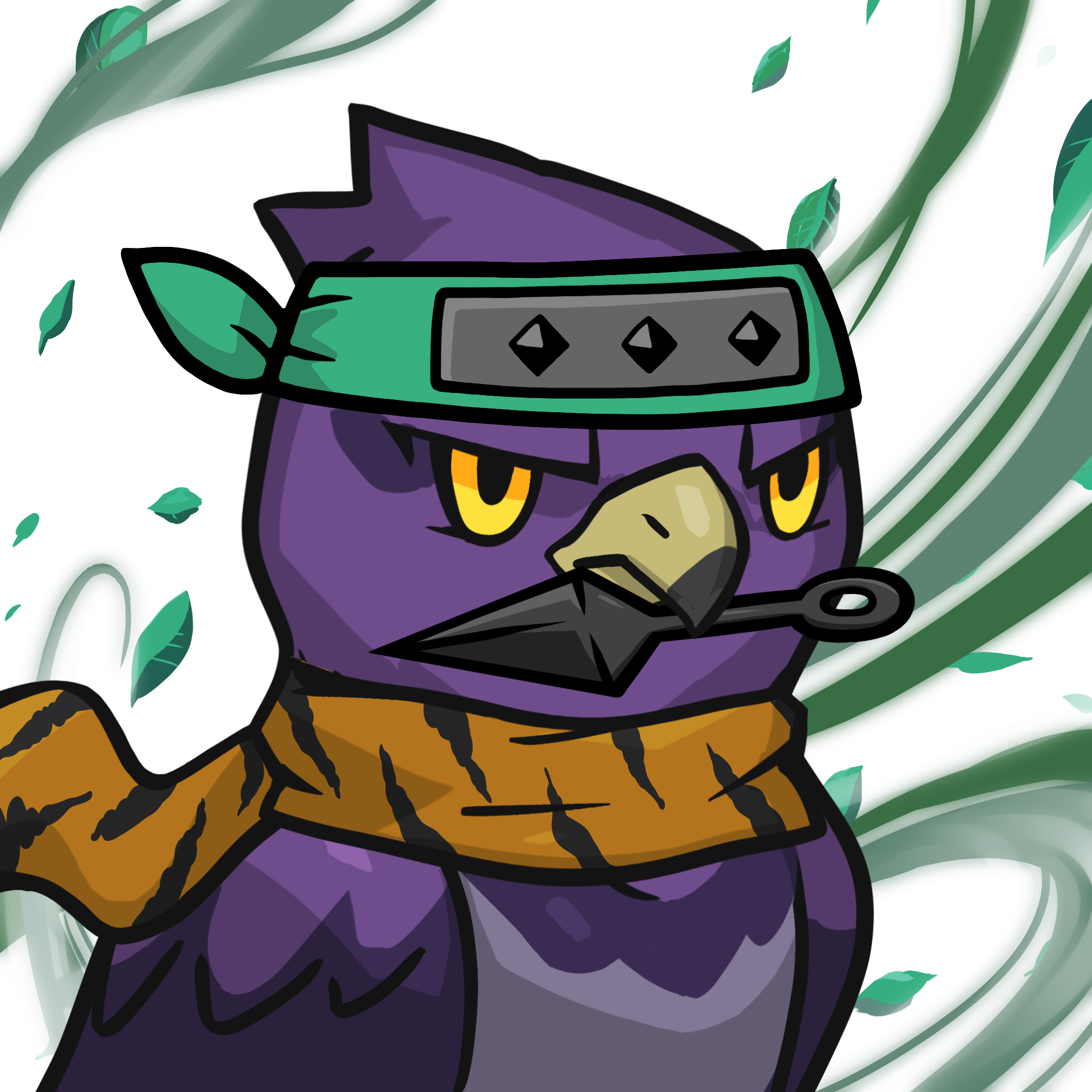 Narukami-Purple(kunai) #07796